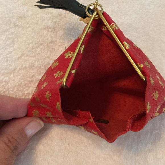 Vintage Italian Leather Coin Purse - Picture 4 of 7